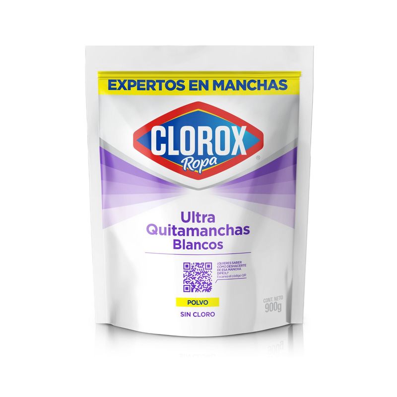 CLOROX - Quitamanchas Clorox Ropa Ropa Blanca Doypack 900 g