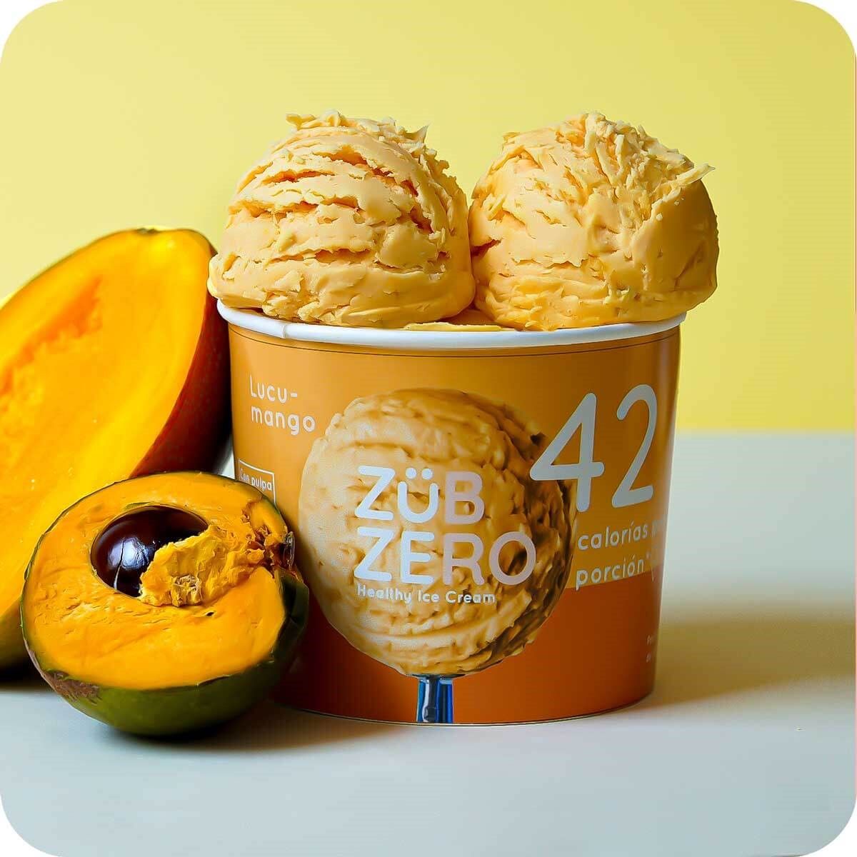 ZUBZERO - Helado Saludable ZubZero Lucumango Pote 500 mL