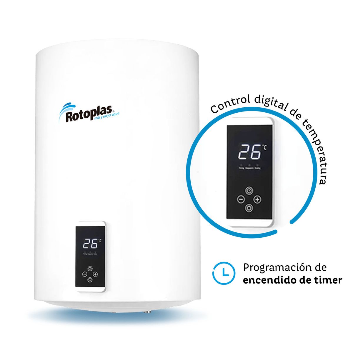 ROTOPLAS - Terma de Acumulación Digiterma 50L