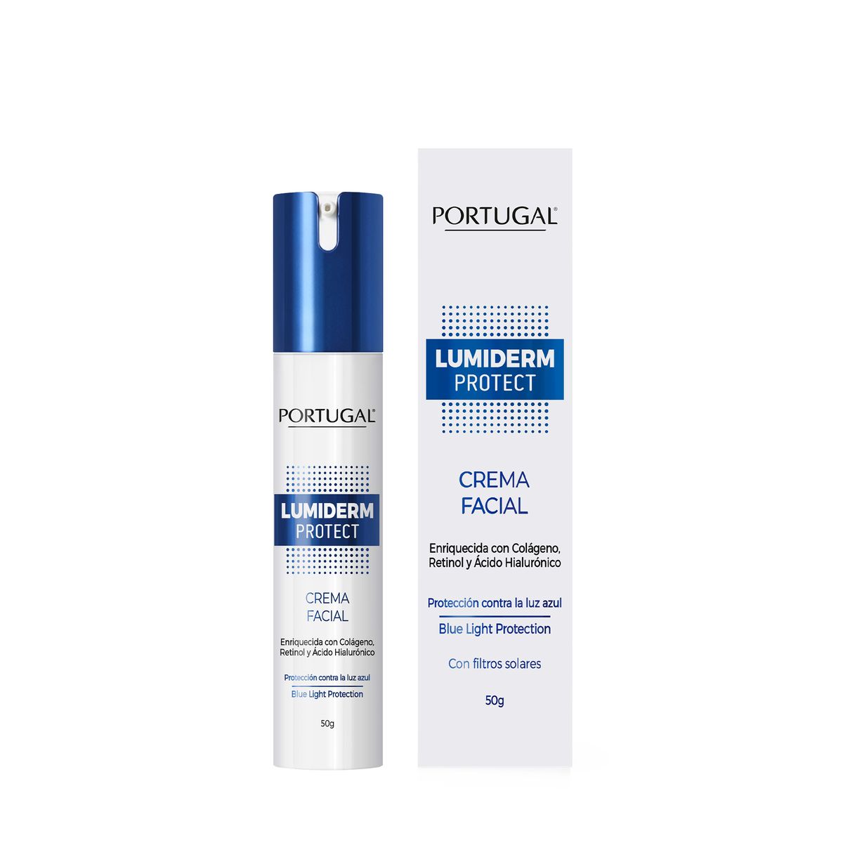 PORTUGAL - Crema Facial Portugal Lumiderm Protect Envase 50 g
