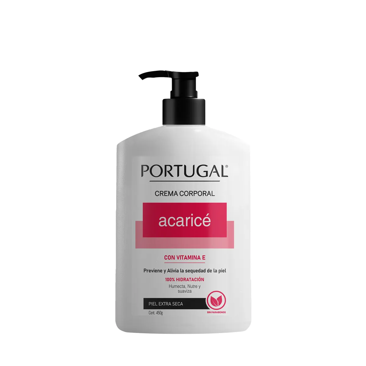 PORTUGAL - Crema Corporal Portugal Acaricé Envase 450 g