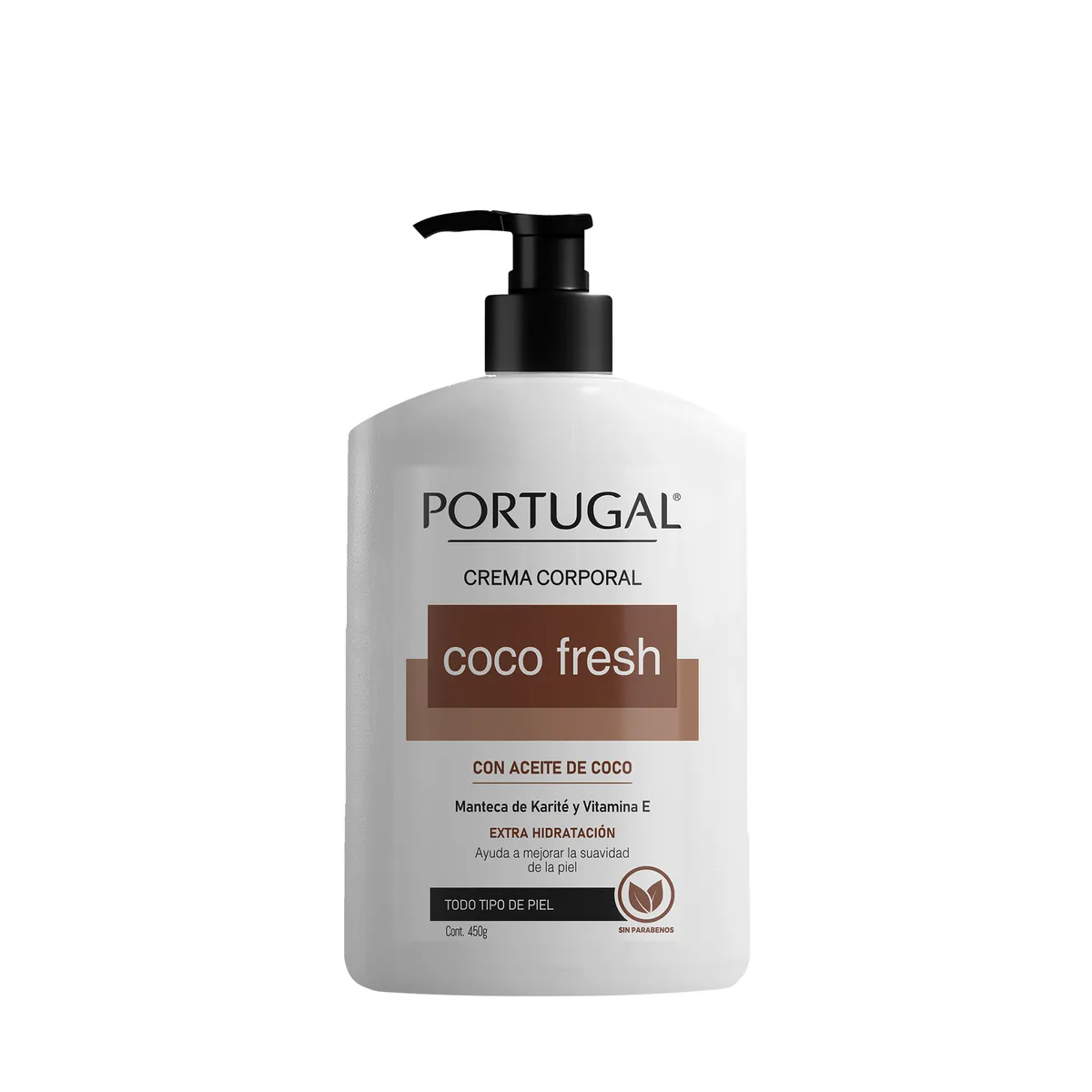 PORTUGAL - Crema Corporal Portugal Coco Fresh Envase 450 g
