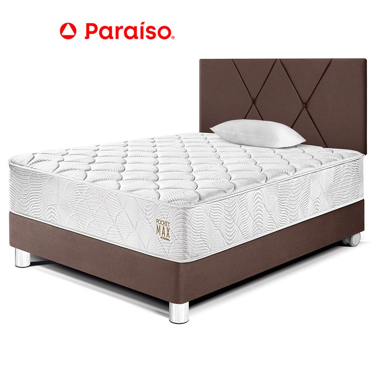 PARAISO - Dormitorio Loft P Max 1.5 Plz Choc