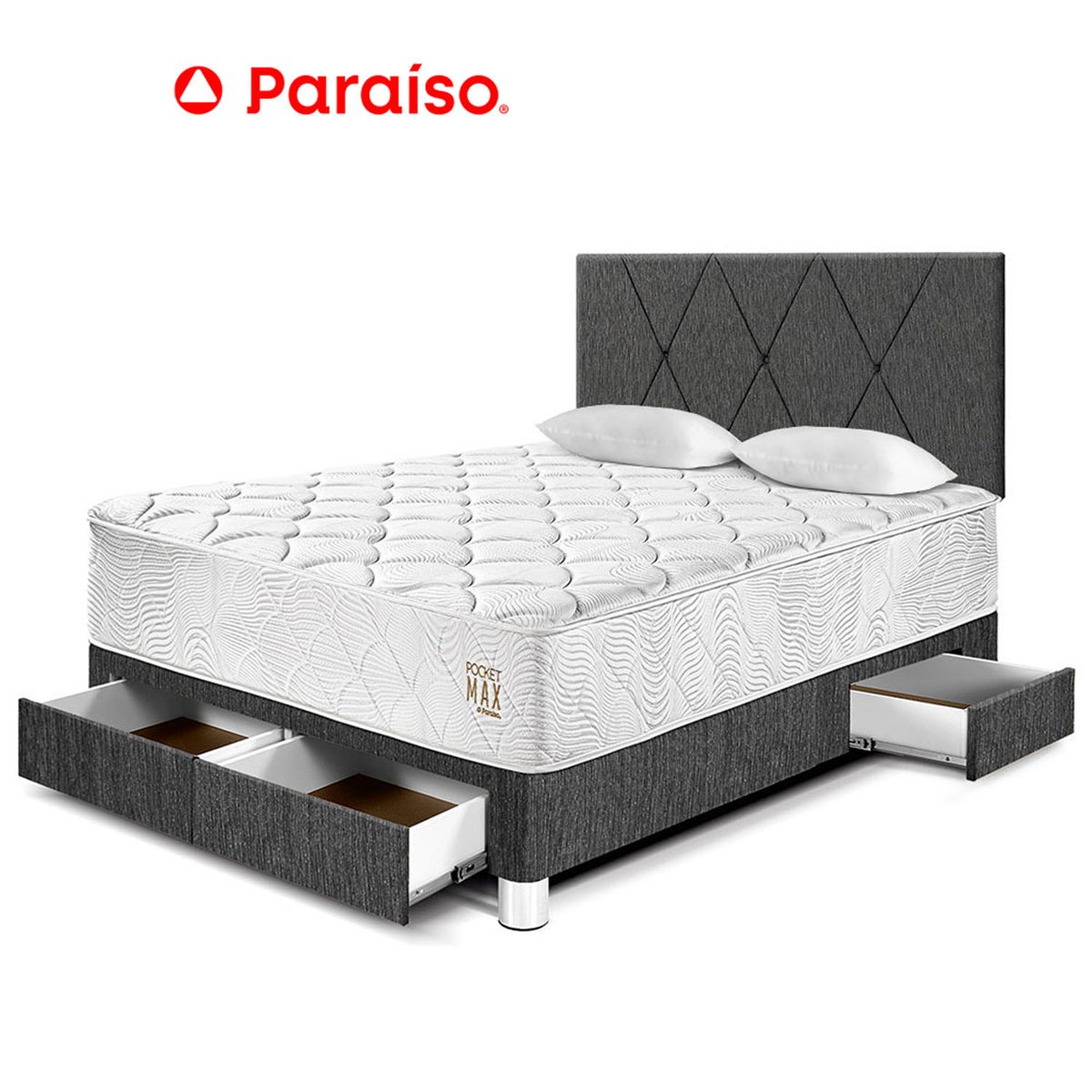 PARAISO - Dormitorio Loft P Max 2 Plz Caj Charc