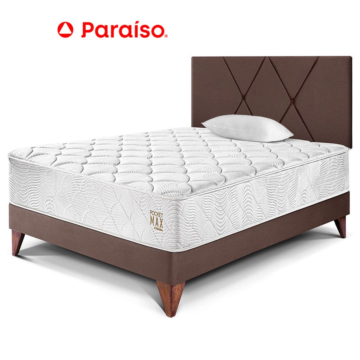 PARAISO - Dormitorio Loft P Max 1.5 Plz Eur Choc