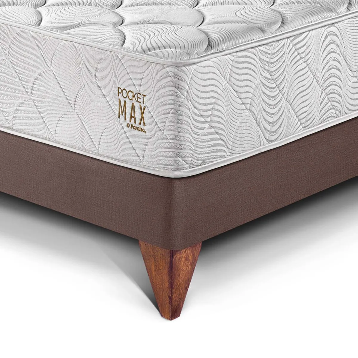 PARAISO - Dormitorio Loft Max Queen Europeo Chocolate