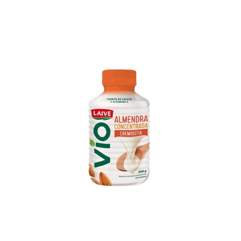 LAIVE - Bebida De Almendra Sin Endulzar Concentrada Laive Botella 390 g