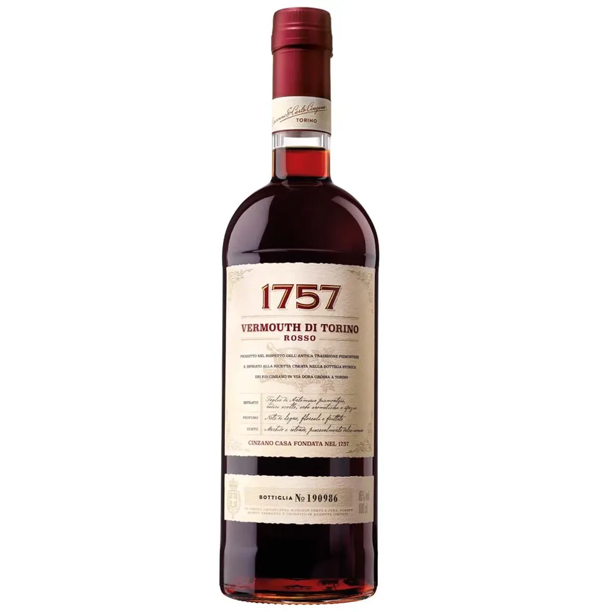 CINZANO - Licor Cinzano Vermouth Rosso Botella 1 L