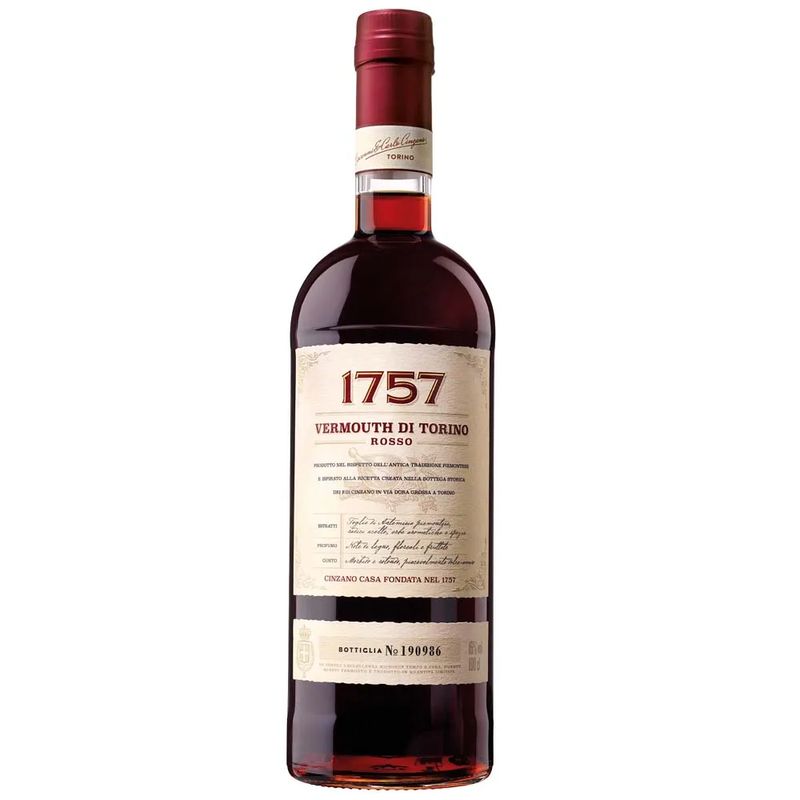 CINZANO - Vermouth Rosso Di Torino Cinzano 1757 Botella 1 L