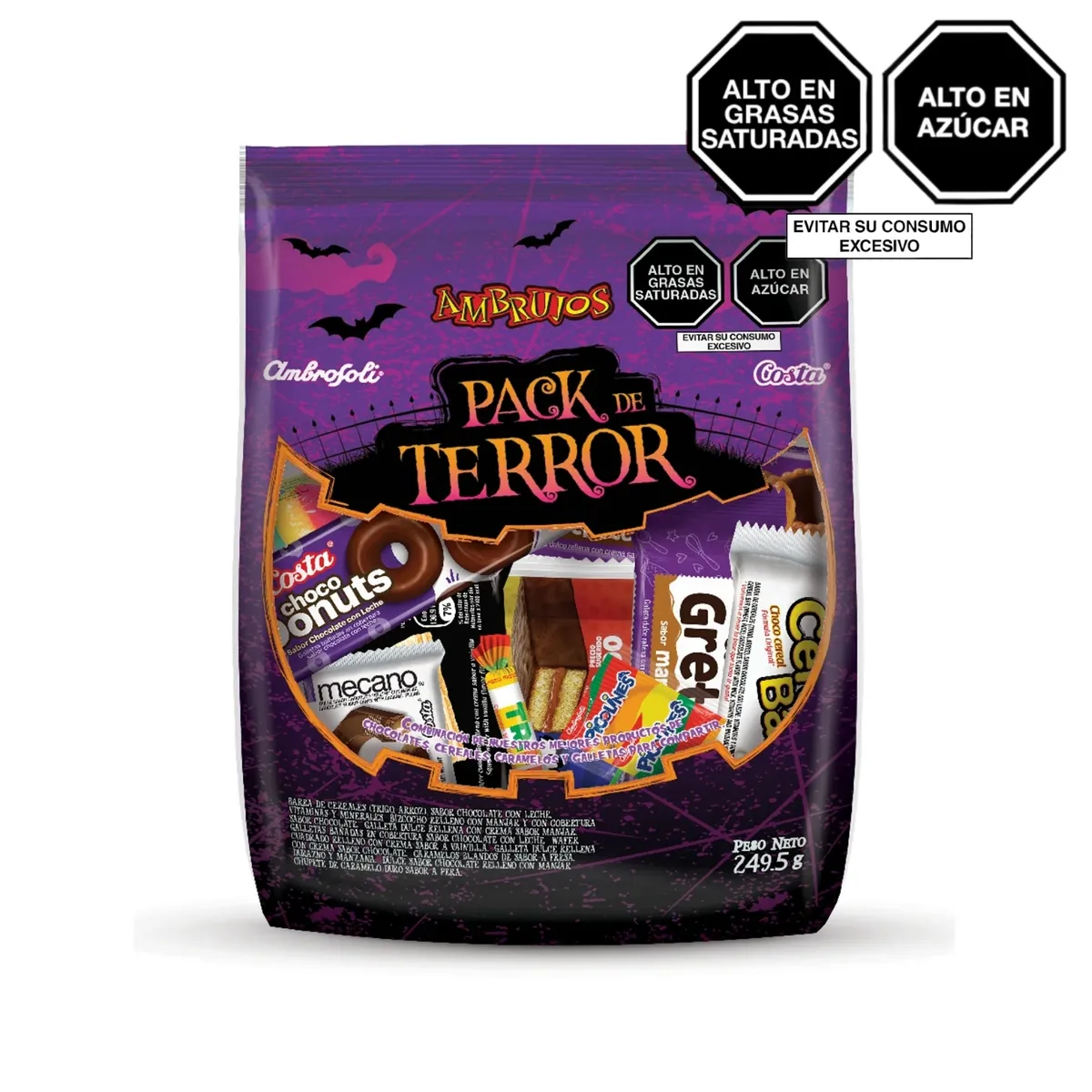 COSTA - Pack de Terror Costa Ambrujos Bolsa 249.5 g