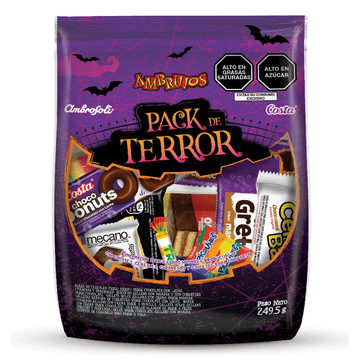 COSTA - Pack de Terror Costa Ambrujos Bolsa 249.5 g