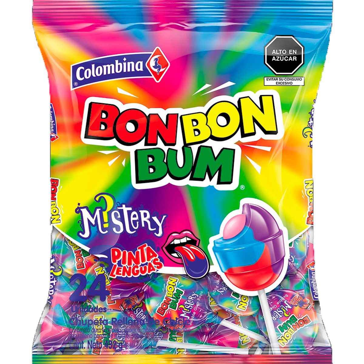 BON BON BUM - Chupetines Bon Bon Bum Mystery Bolsa 432 g