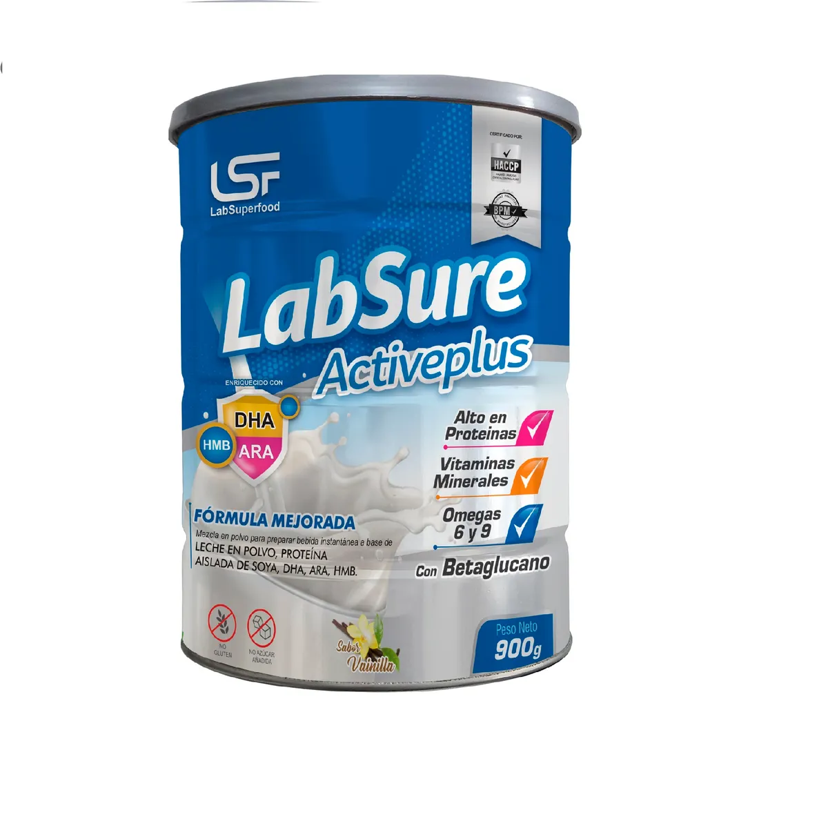 LABSURE - Fórmula Labsure Active Plus Lata 900 g