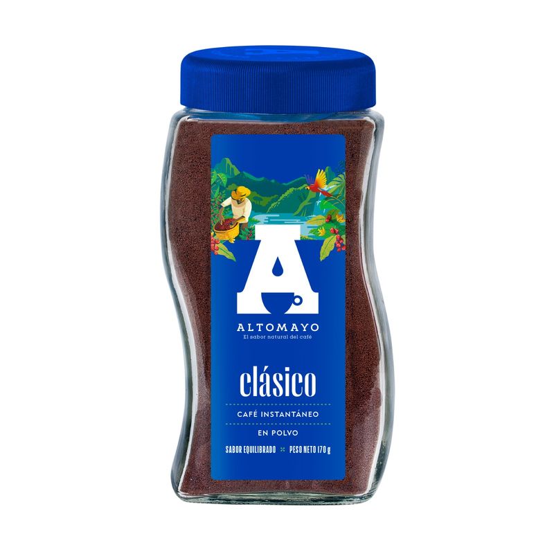 ALTOMAYO - Café Instantáneo En Polvo Altomayo Frasco x 170 g