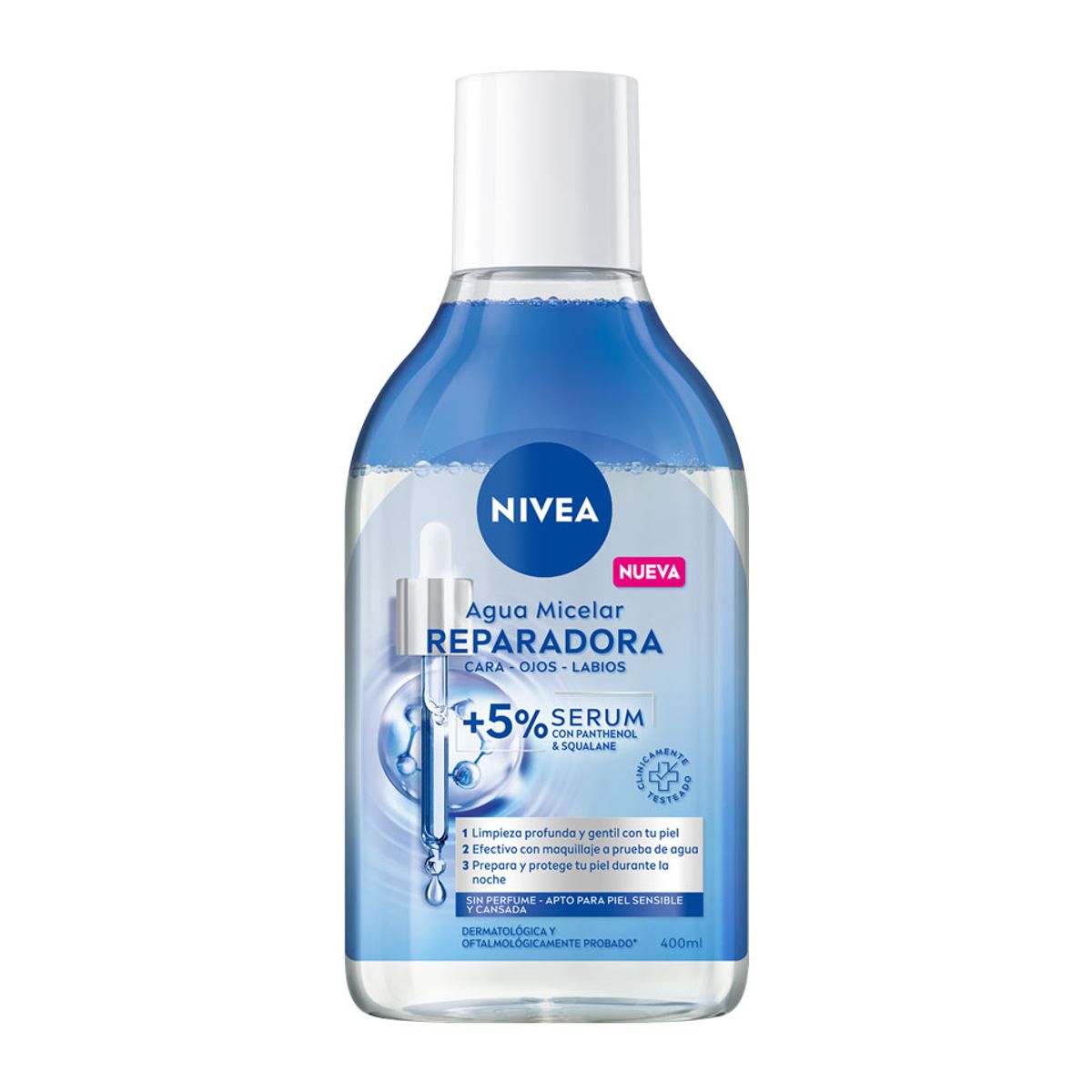 NIVEA - Agua Micelar Nivea Reparadora Envase 400 mL