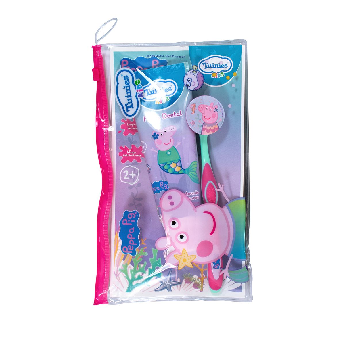 TUINIES - Set Tuinies Peppa Pig Crema Dental + Cepillo + Cartuchera