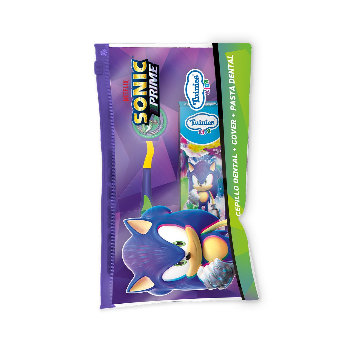 TUINIES - Set Tuinies Sonic Crema Dental + Cepillo + Cartuchera