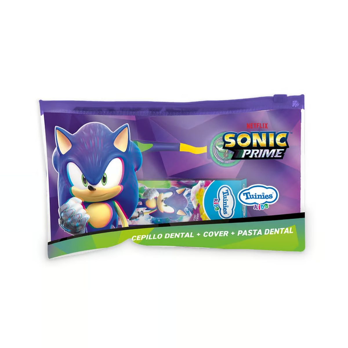 TUINIES - Set Tuinies Sonic Crema Dental + Cepillo + Cartuchera