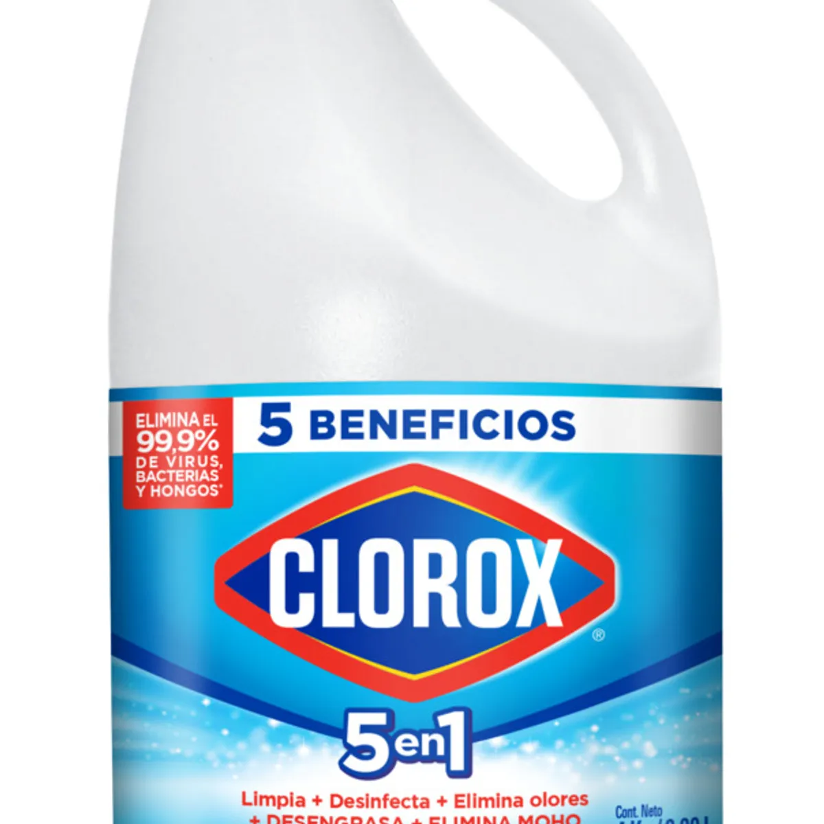 CLOROX - Lejía Clorox Tradicional Botella 4 Kg