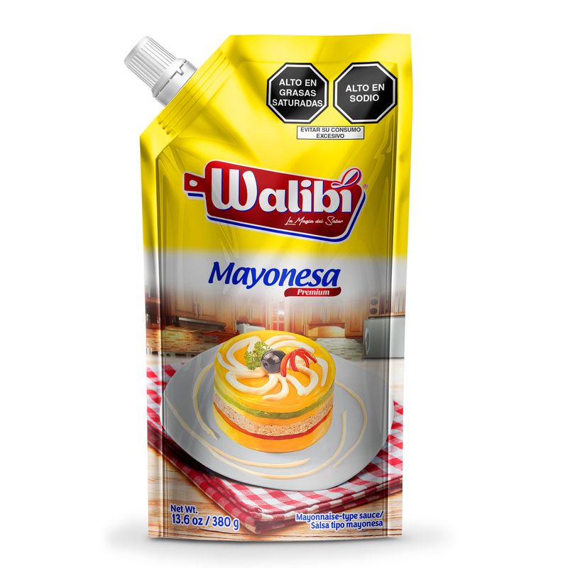 WALIBI - Mayonesa Walibi Doypack 380 g