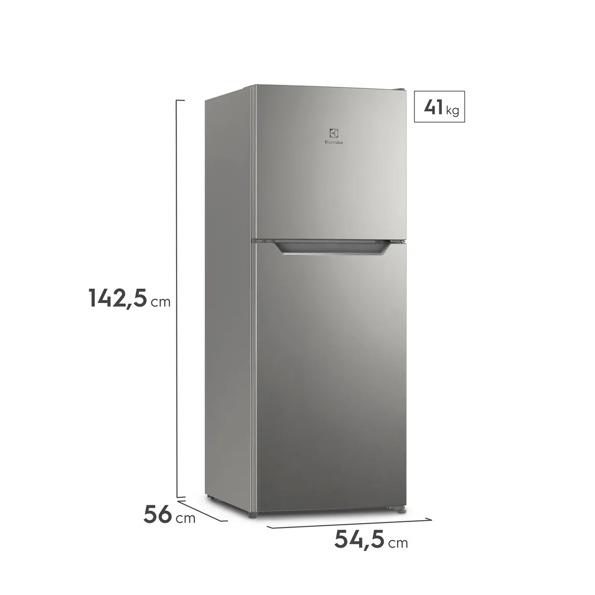 ELECTROLUX - Refrigerador Top Mount 197L Silver