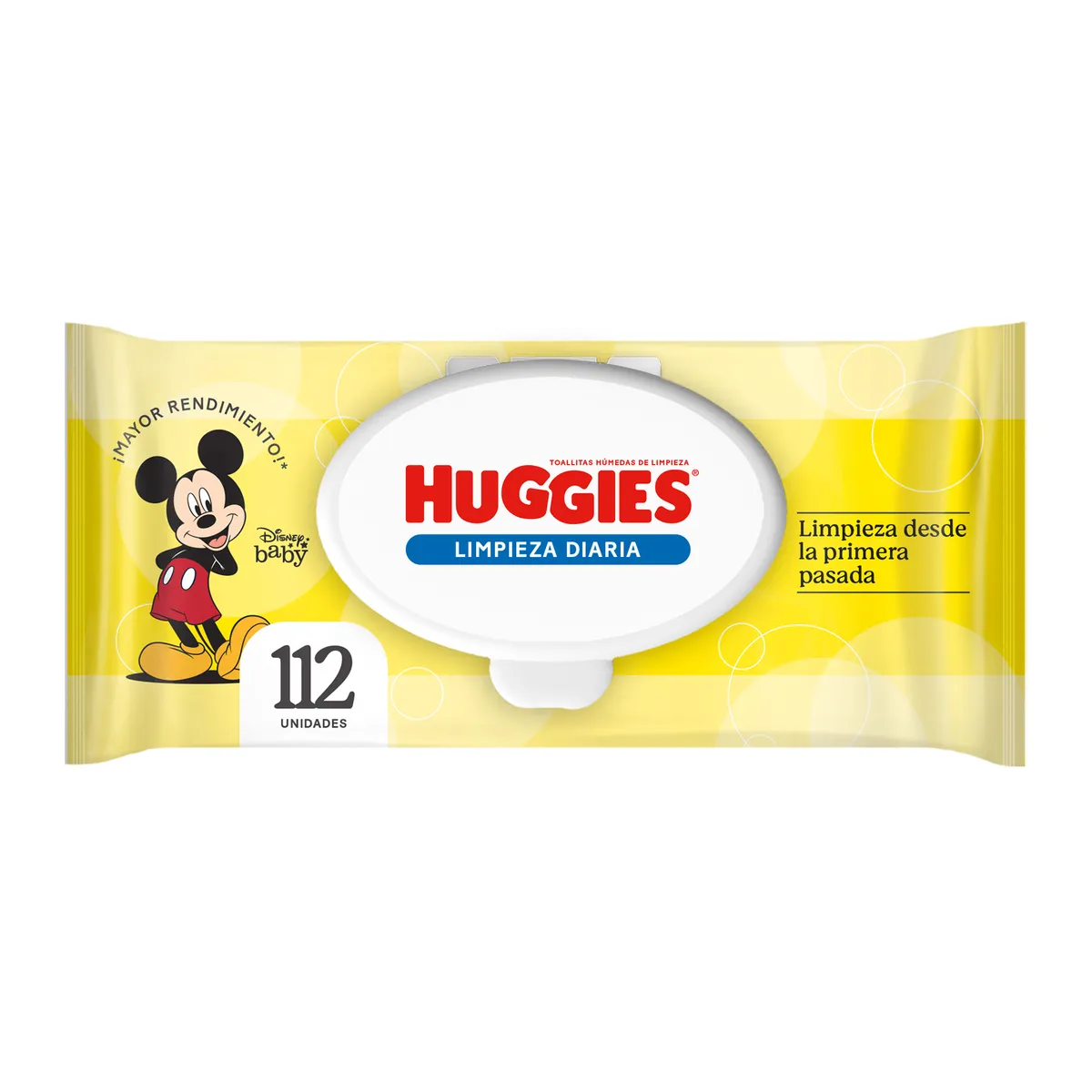 HUGGIES - Toallitas Húmedas Huggies Limpieza Diaria Empaque 112 Und