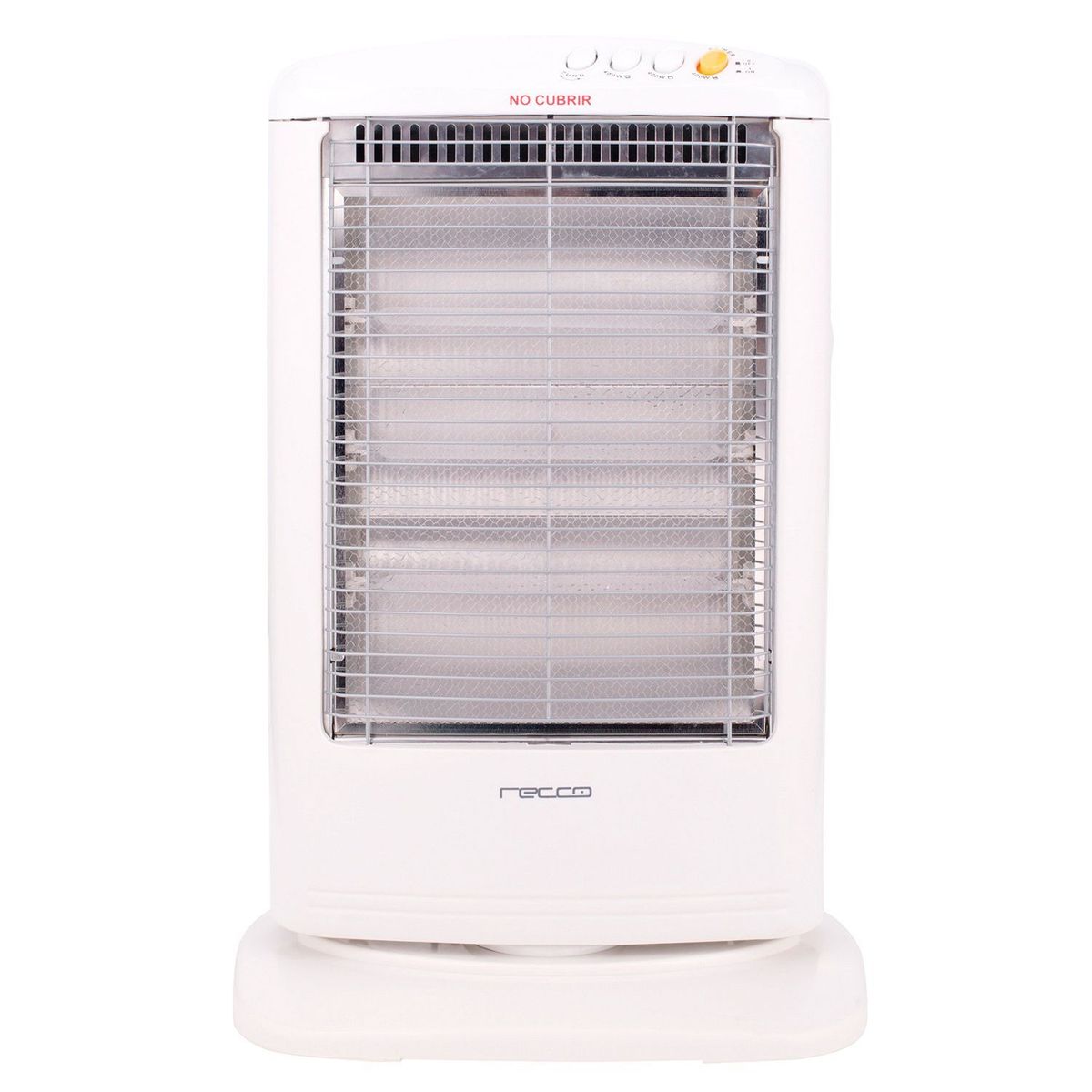 RECCO - Estufa Halogena 1200W Blanco