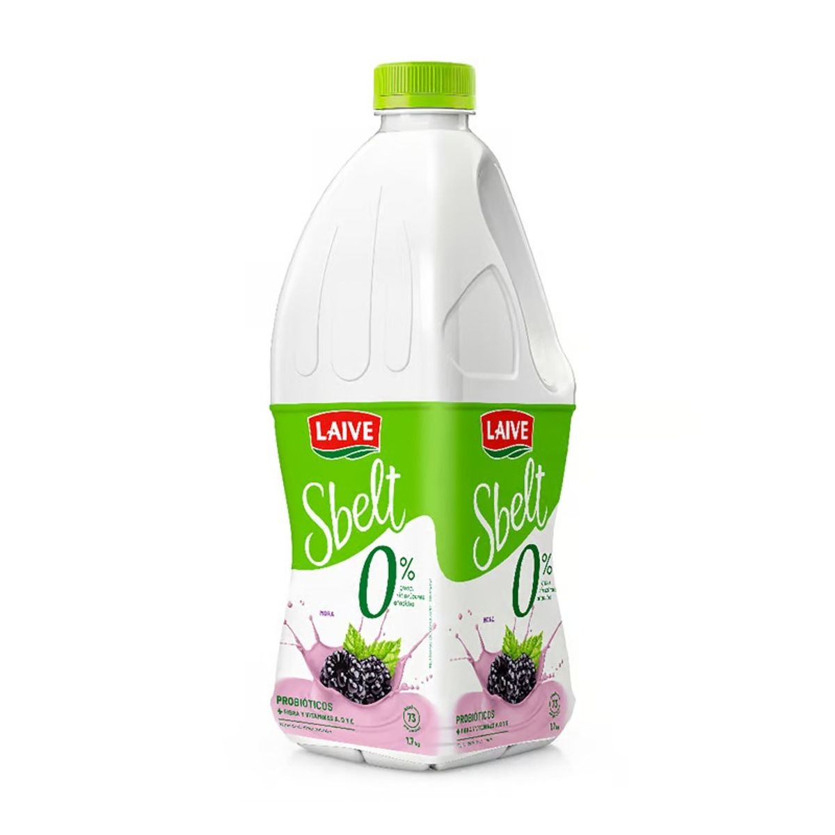 LAIVE - Yogurt Laive Sbelt Descremado Mora Botella 1.7 Kg