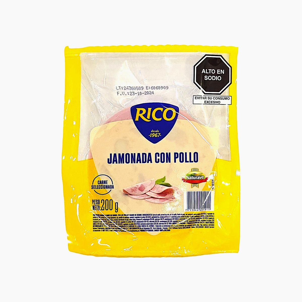 RICO - Jamonada de Pollo Rico Empaque 200 g