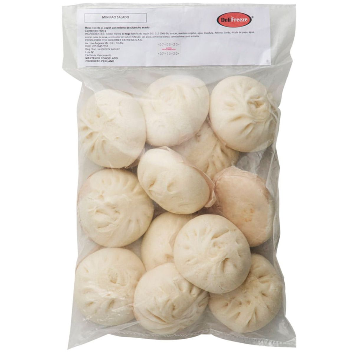 DELIFREEZE - Mini Min Pao Salado Delifreeze Bolsa 12 Und