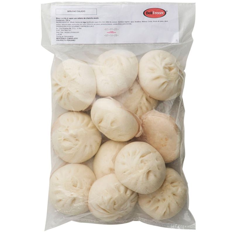 DELIFREEZE - Mini Min Pao Salado Delifreeze 12 Un