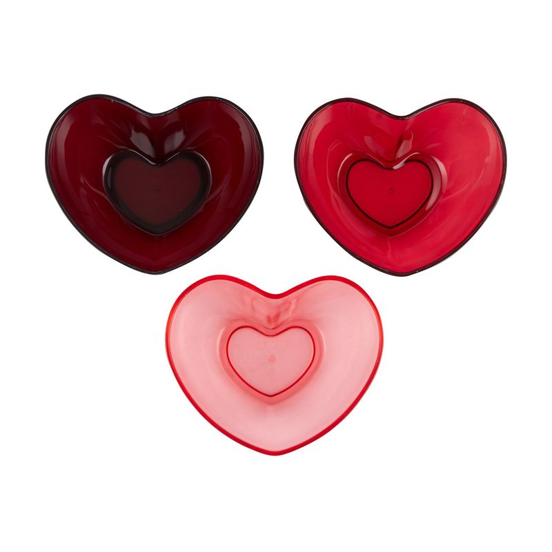 Casa Joven - Set 3 Bowls Corazón 14cm Fiesta Mamá