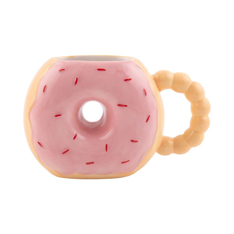 Casa Joven - Mug Donut Party Crema Con Fresas 290mL