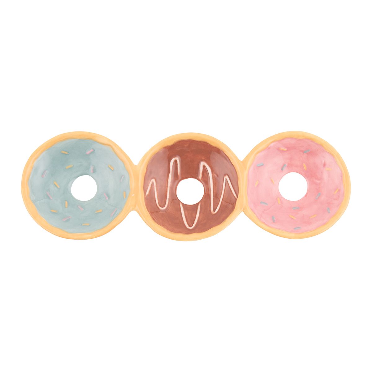 Casa Joven - Fuente Mix Donut Party Choco Fresa 27cm