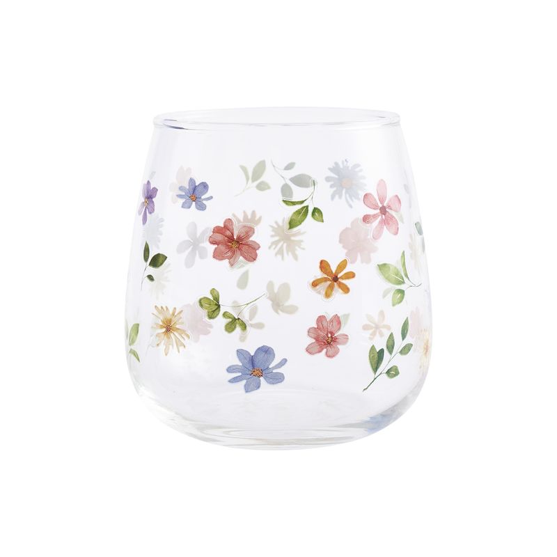 Casa Joven - Vaso Vidrio 380mL El Jardín de Ximena