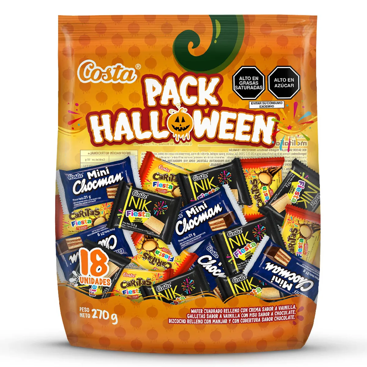 COSTA - Pack Halloween 270 g