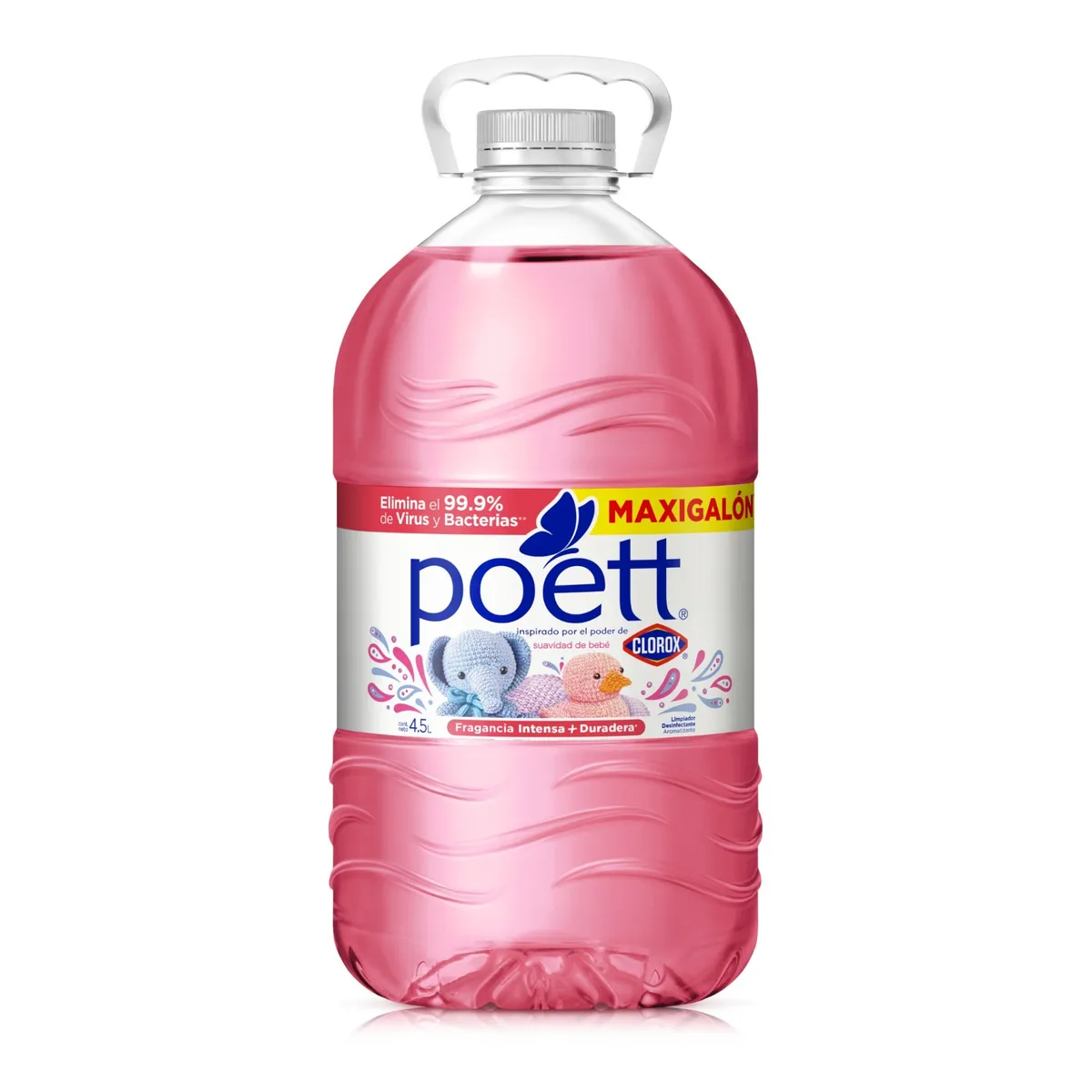 POETT - Limpiador Poett Bebé Botella 4.5 L