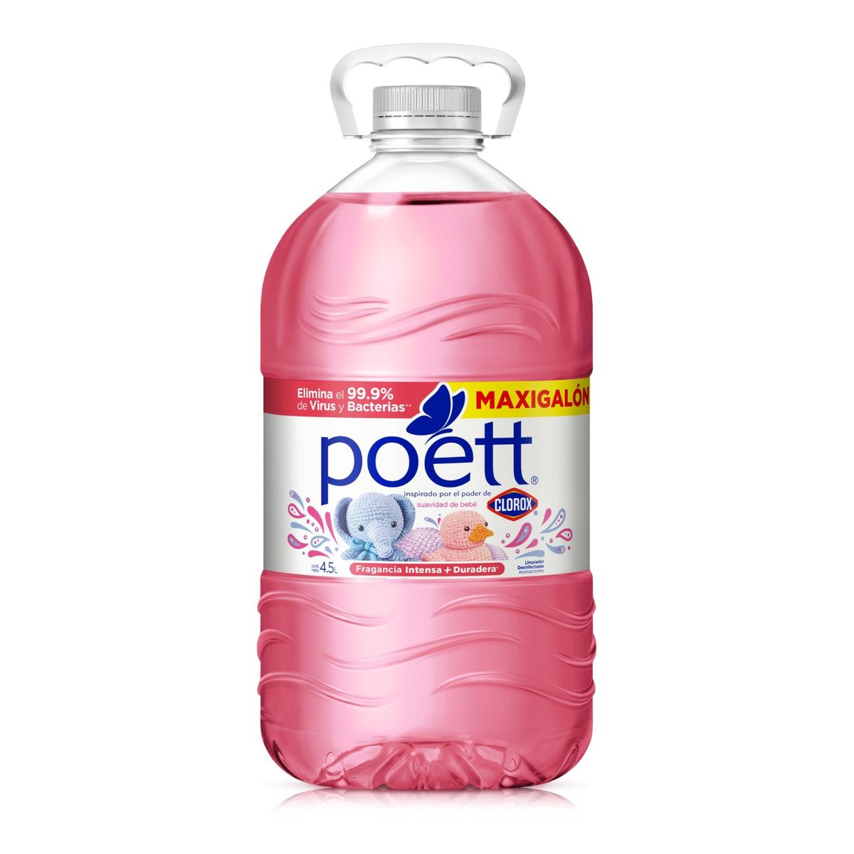 POETT - Limpiador Poett Bebé Botella 4.5 L