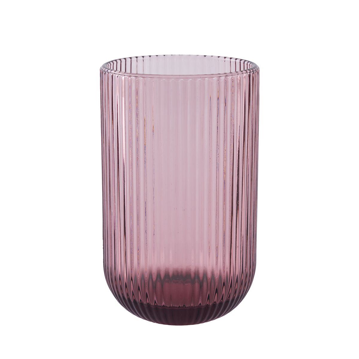 CASA JOVEN - Vaso Vidrio 400mL Rosado Colors