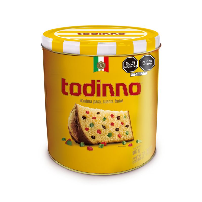 TODINNO - Panetón Todinno Lata x 900 g