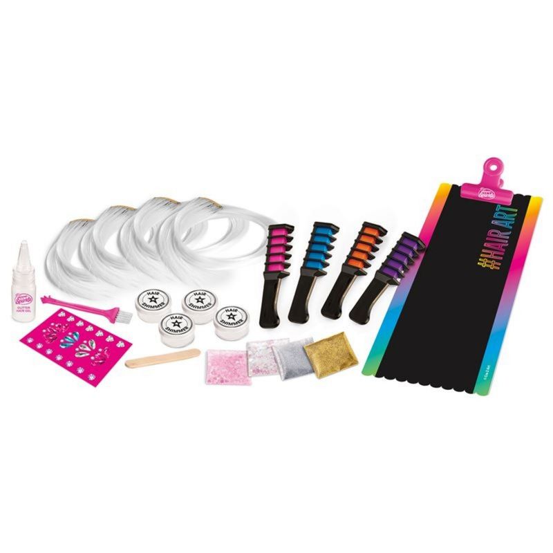 CRA Z ART - Set de Extensión de Cabello Cra Z Art Color Hair