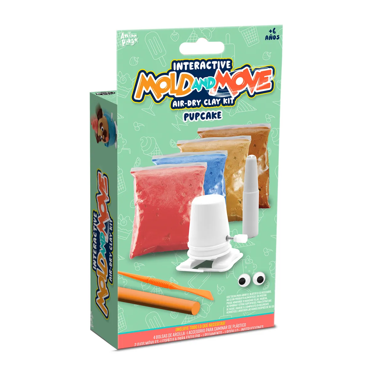 ANKER PLAY - Kit de Arcilla Perrito