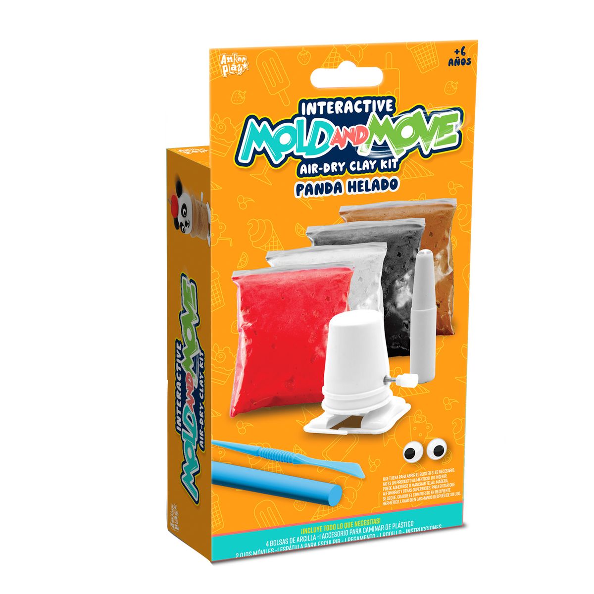 ANKER PLAY - Kit de Arcilla Panda