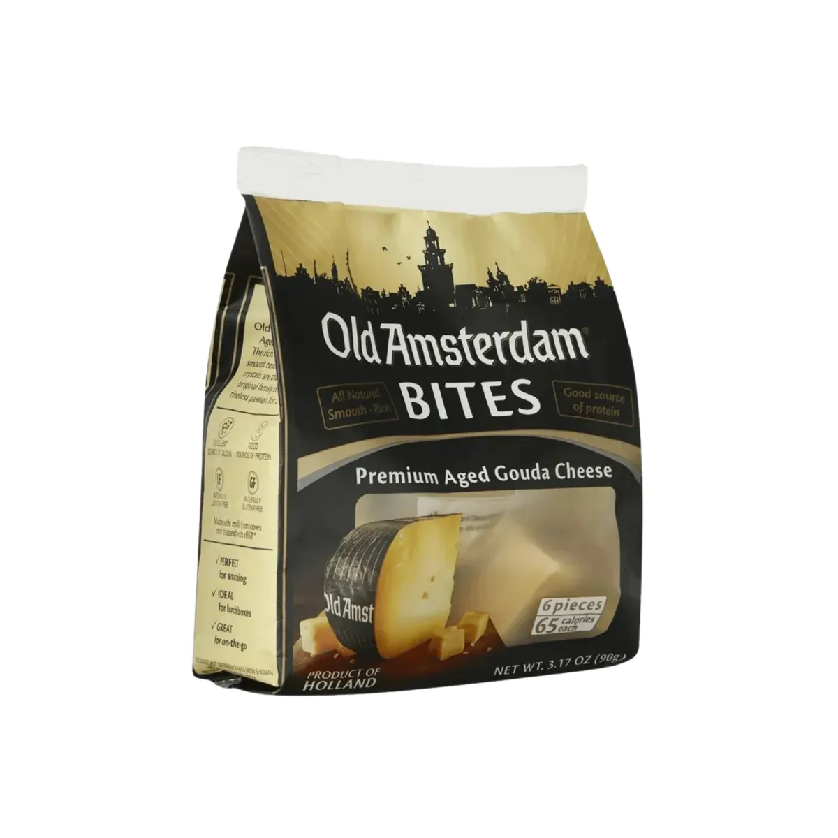 OLD AMSTERDAM - Snack de Queso Goudá Old Amsterdam Bolsa 90 g