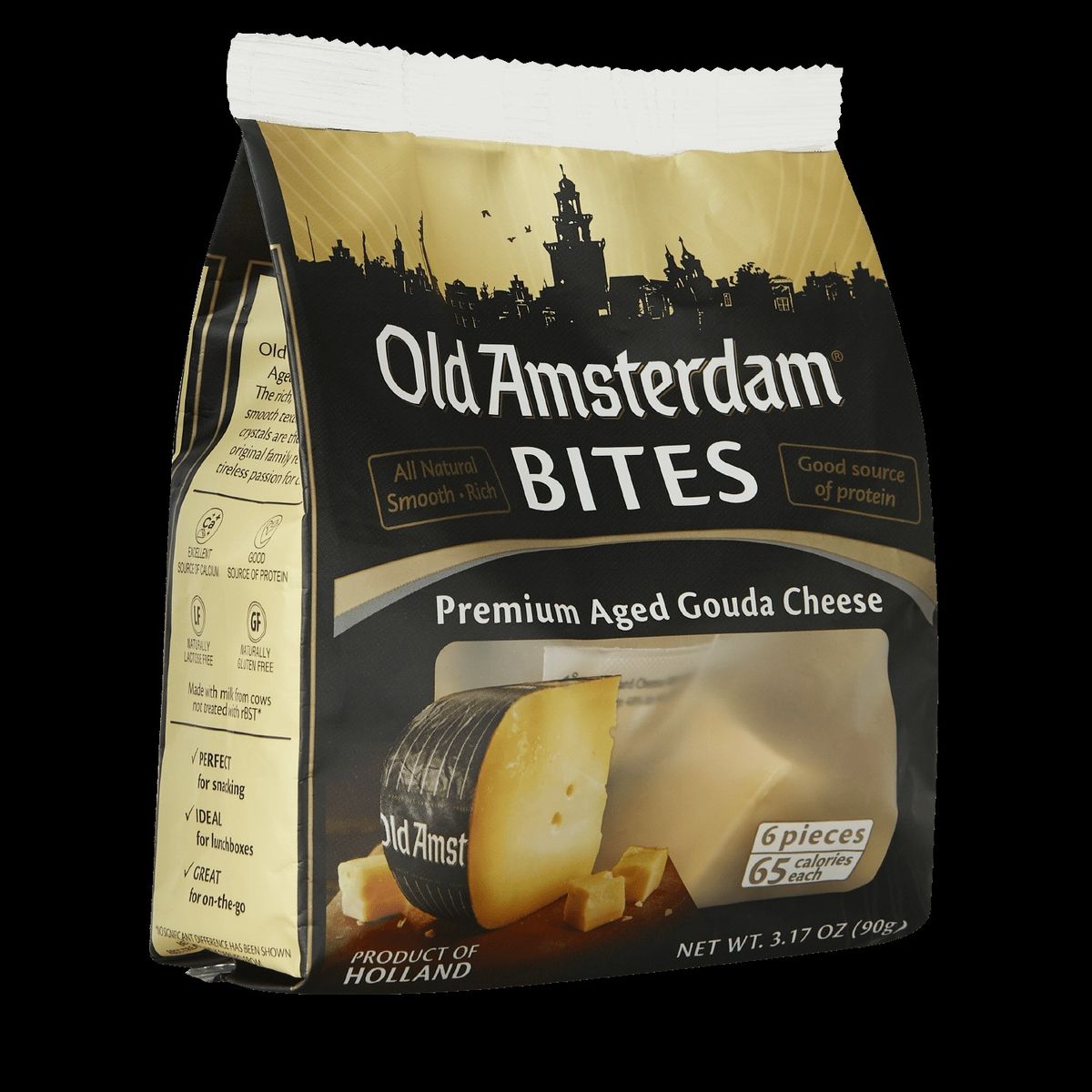 OLD AMSTERDAM - Snack de Queso Goudá Old Amsterdam Bolsa 90 g