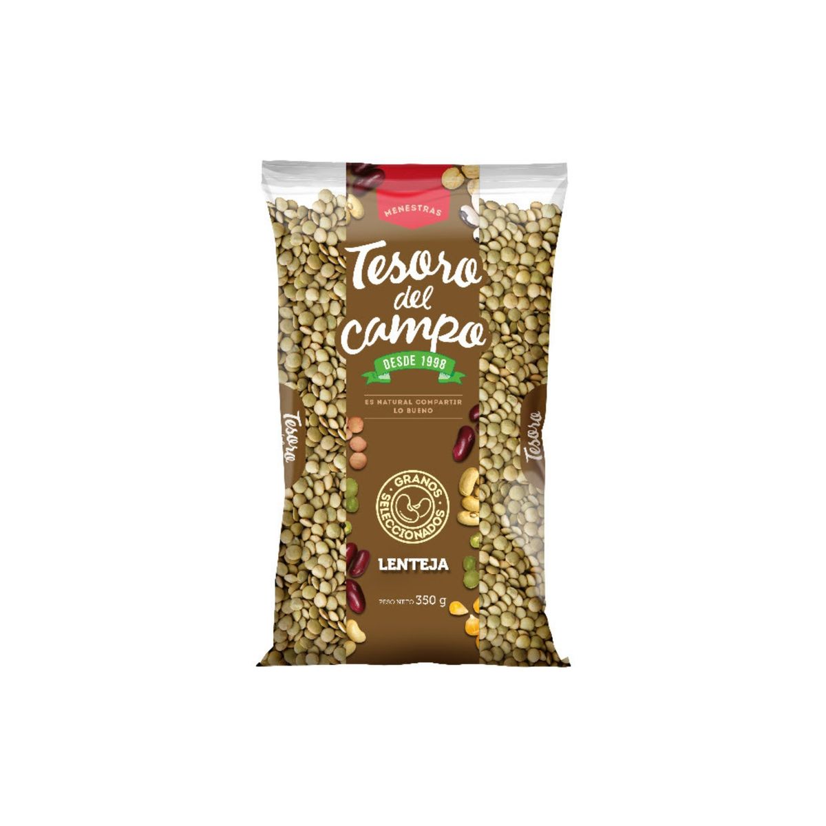 TESORO DEL CAMPO - Lenteja Tesoro Del Campo Bolsa 350 g