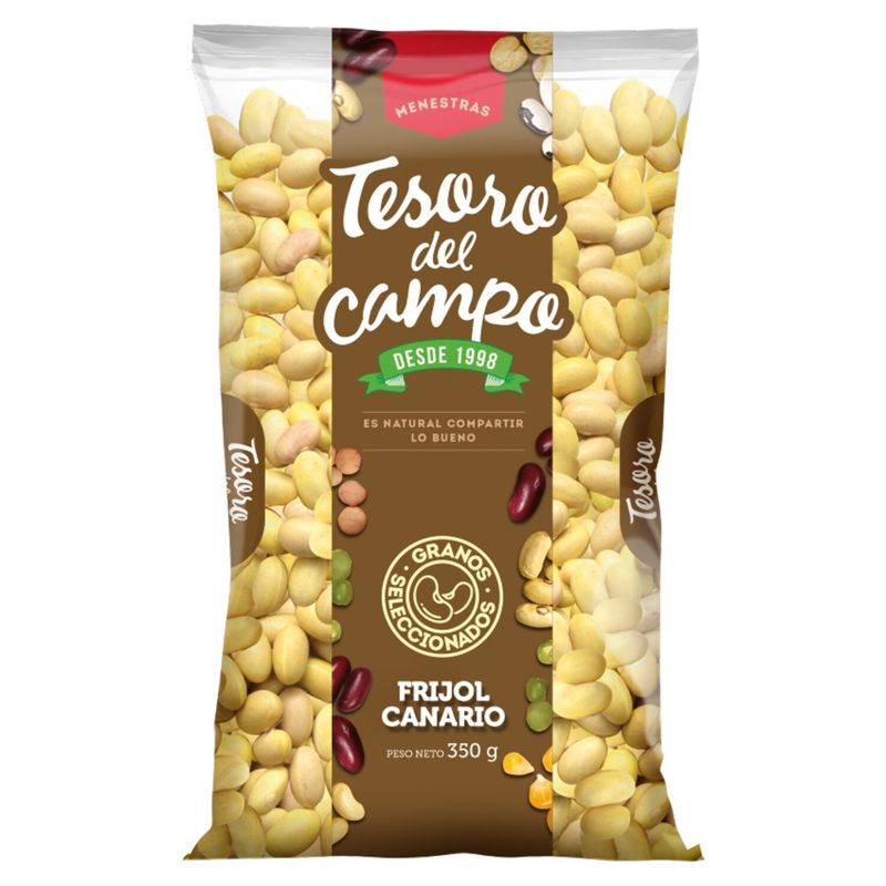 TESORO DEL CAMPO - Frijol Canario Tesoro Del Campo Bolsa 350 g