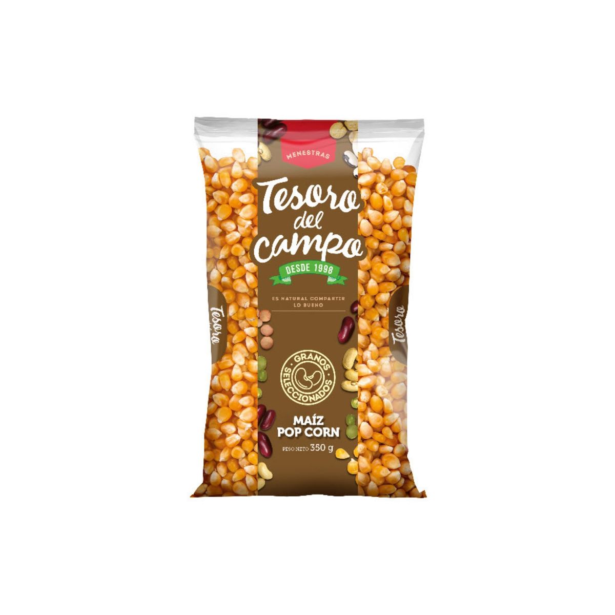 TESORO DEL CAMPO - Maíz Pop Corn Tesoro Del Campo Bolsa 350 g
