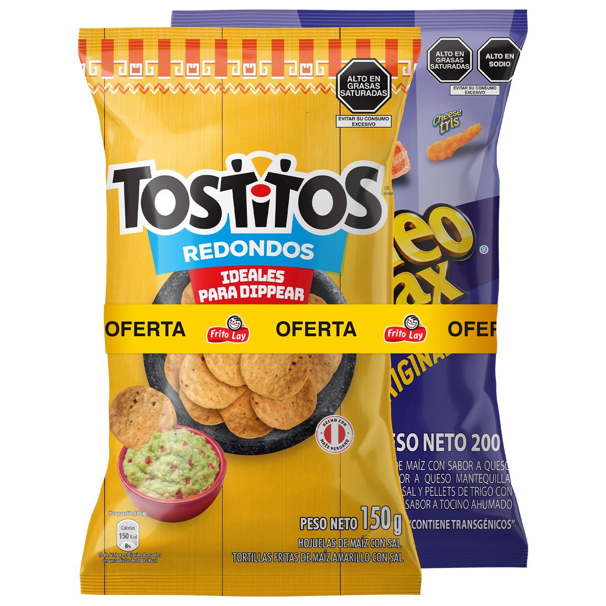 FRITO LAY - Surtido Piqueo Snax y Tostitos 350 g