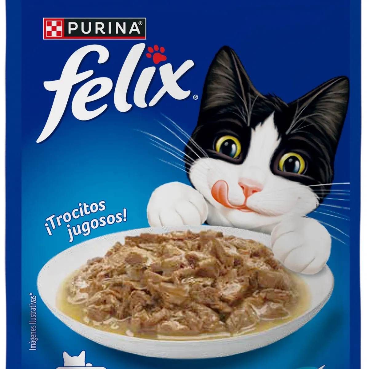 FELIX - Alimento Húmedo Gatos Felix Sabor Pavo Doypack 85 g